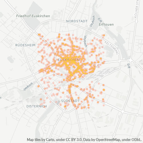 Heatmap für plz 53879