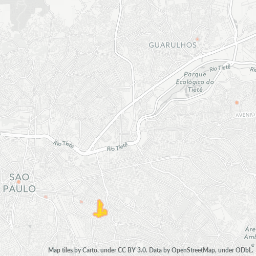 03186-000 Heatmap de Densidade da Empresa