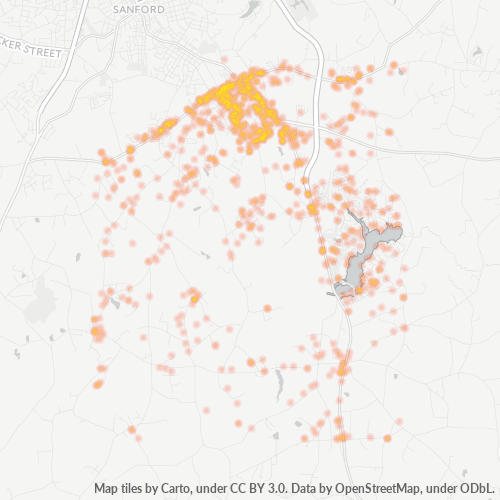 27332 Business Density Heatmap