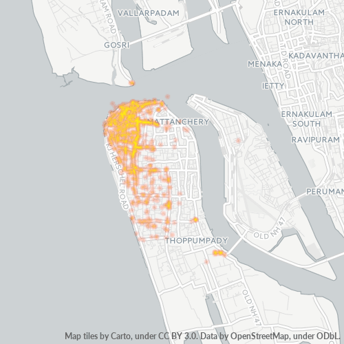 682001 Business Density Heatmap