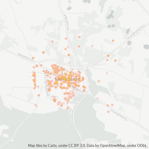 8766 Heatmap over forretningstæthed