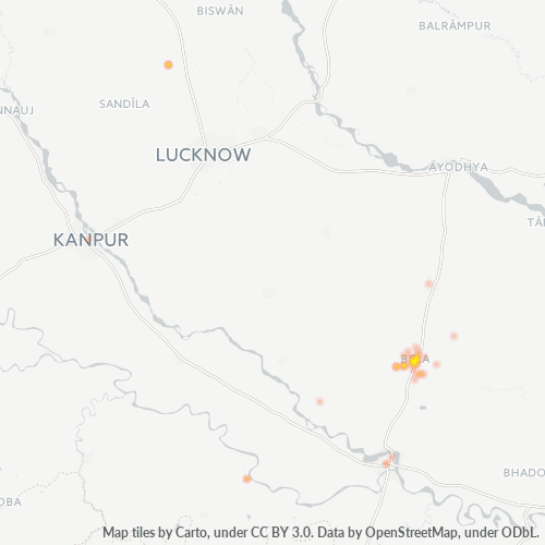 230001 व्यावसायिक घनत्व हीटमैप