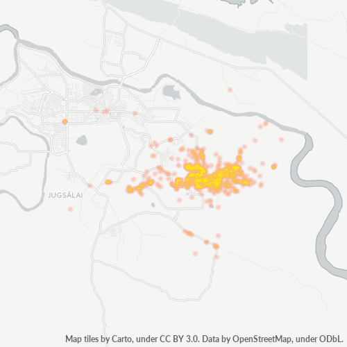 831004 Business Density Heatmap