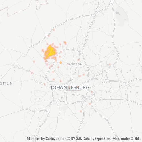 2162 Hittekaart vir Besigheidsdigtheid