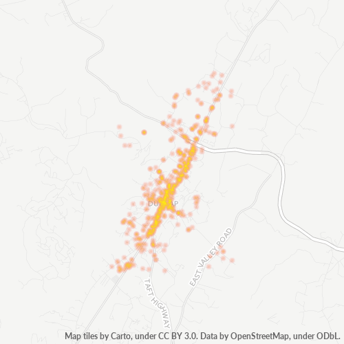37327 Business Density Heatmap