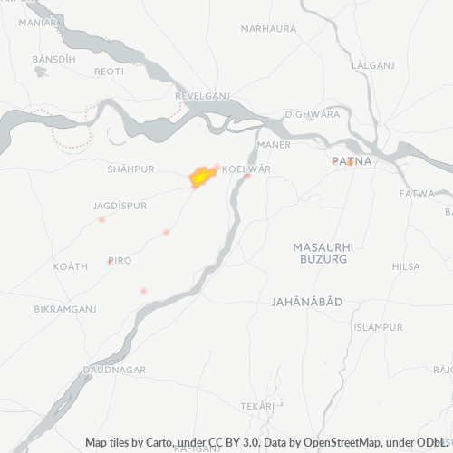 802301 Business Density Heatmap