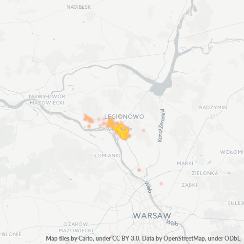 05-110 Mapa intensywności działalności gospodarczej