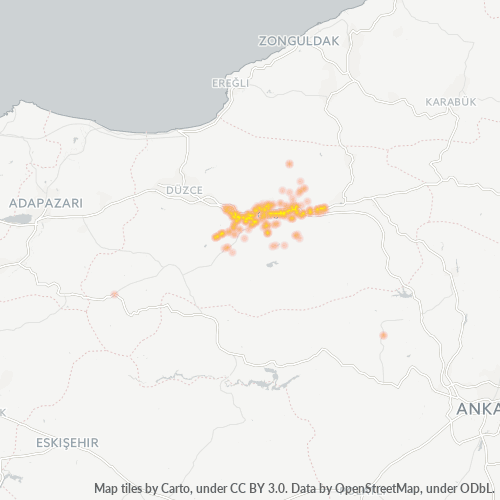 posta kodu 14030 için yoğunluk haritası
