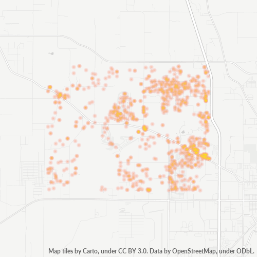 34482 Business Density Heatmap