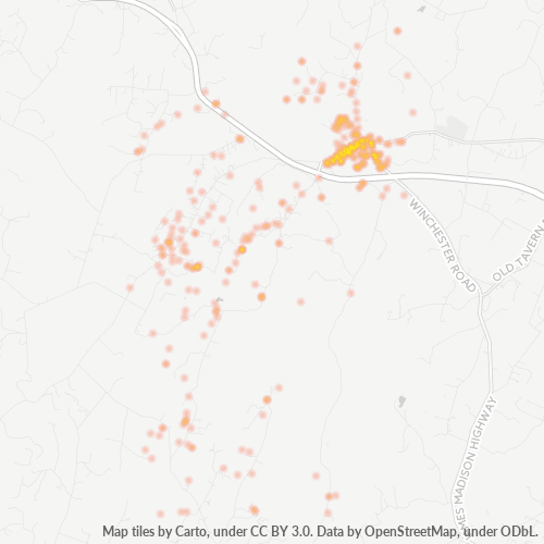 20115 Business Density Heatmap
