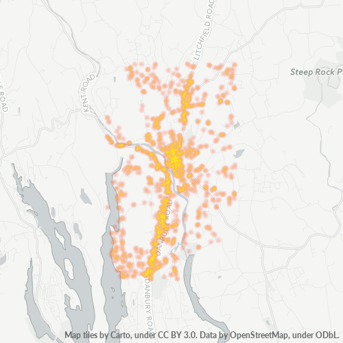 06776 Business Density Heatmap