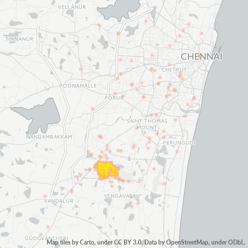 600064 Business Density Heatmap