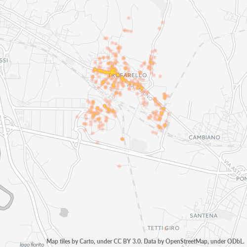 Mappa di calore per cap 10028