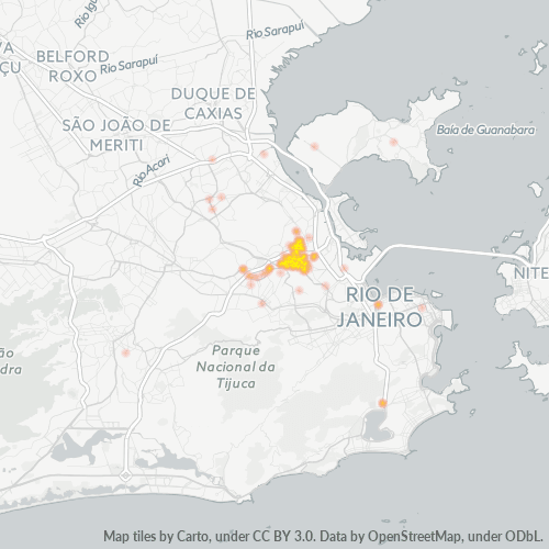 21050-000 Mapa de calor de densidad empresarial