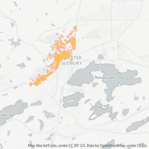 P3C Business Density Heatmap