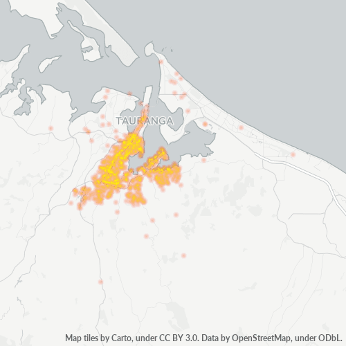 3112 Business Density Heatmap