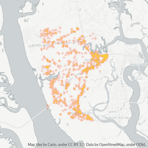 29906 Business Density Heatmap