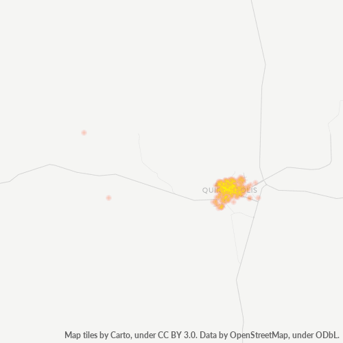 75860-000 Heatmap de Densidade da Empresa