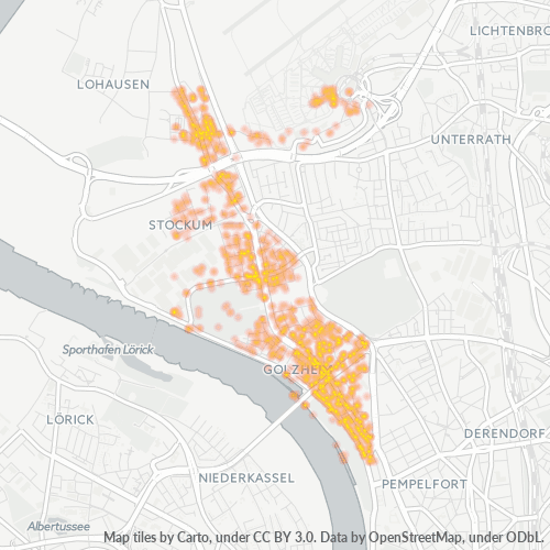 40474 Standortdichte-Heatmap
