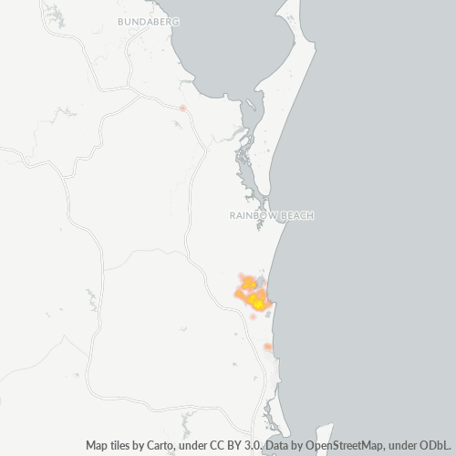 4565 Business Density Heatmap