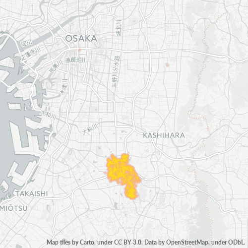 587 事業密度ヒートマップ