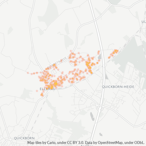 Heatmap für plz 25479