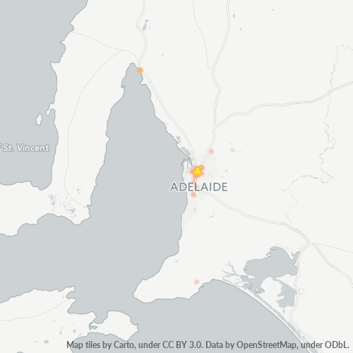 5094 Business Density Heatmap