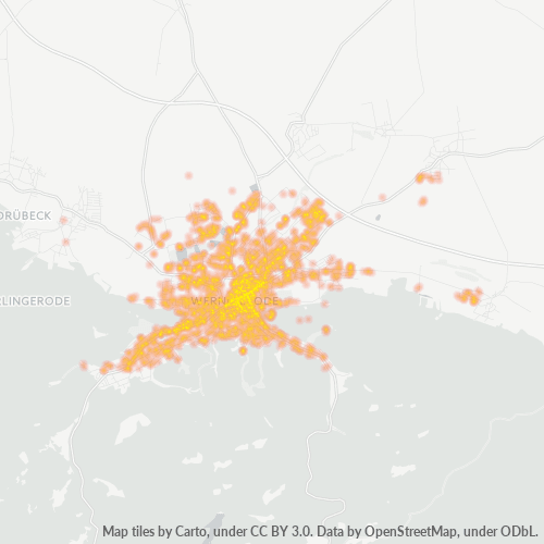 Heatmap für plz 38855