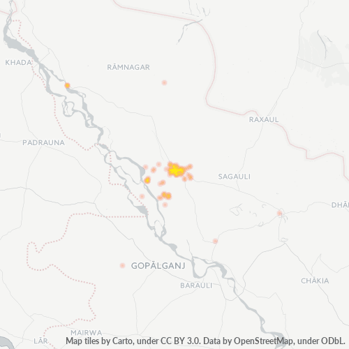845438 Business Density Heatmap