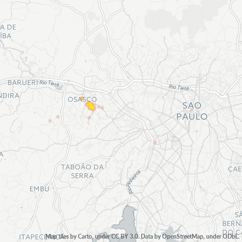 06083-000 Mapa de calor de densidad empresarial