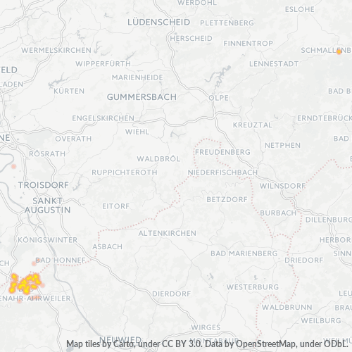 Heatmap für plz 53501