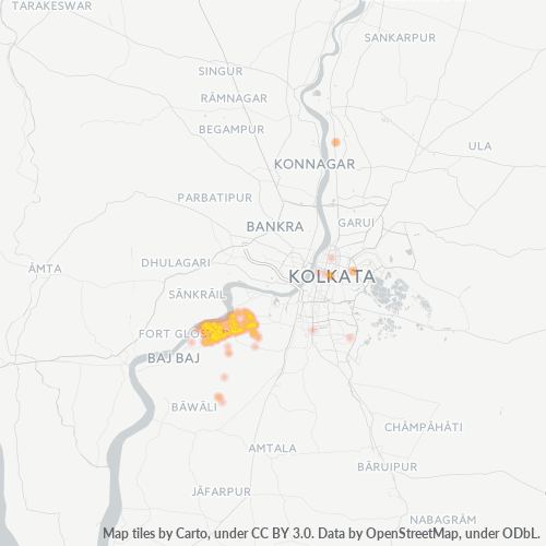 700140 Business Density Heatmap