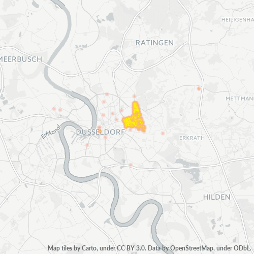 40235 Standortdichte-Heatmap