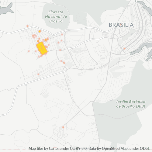 72220-000 Heatmap de Densidade da Empresa