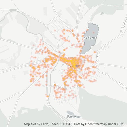 19370 Standortdichte-Heatmap