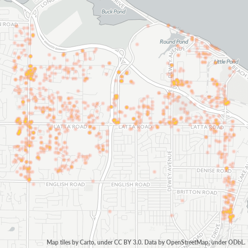 14612 Business Density Heatmap