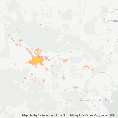 46-300 Mapa intensywności działalności gospodarczej