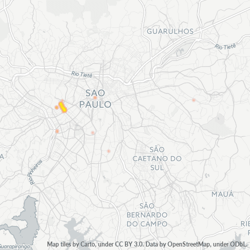 05413-000 Heatmap de Densidade da Empresa