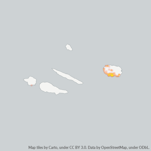 9700 Heatmap de Densidade da Empresa