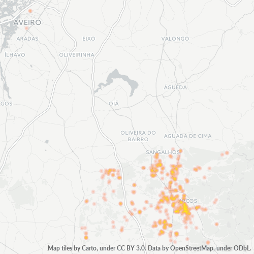 3780 Heatmap de Densidade da Empresa