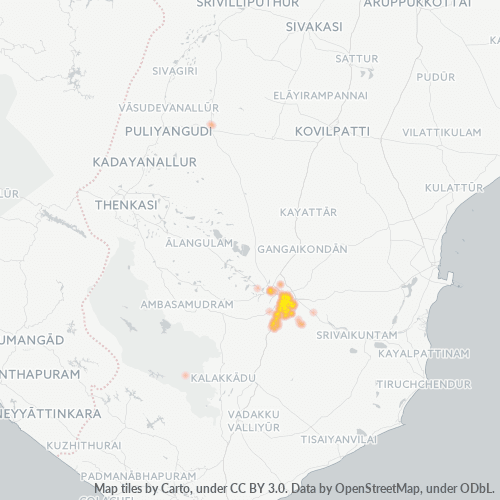 627007 Business Density Heatmap