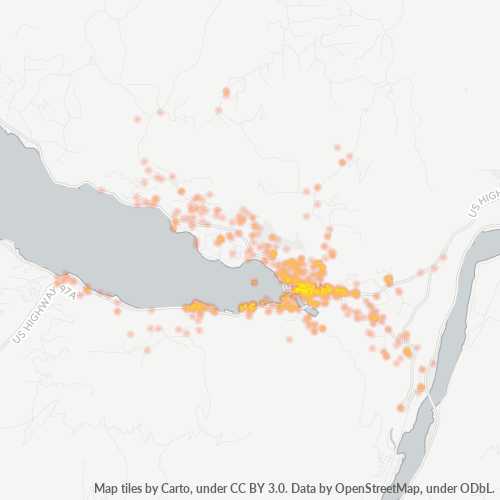 98816 Business Density Heatmap