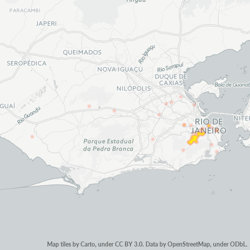 20530-000 Heatmap de Densidade da Empresa