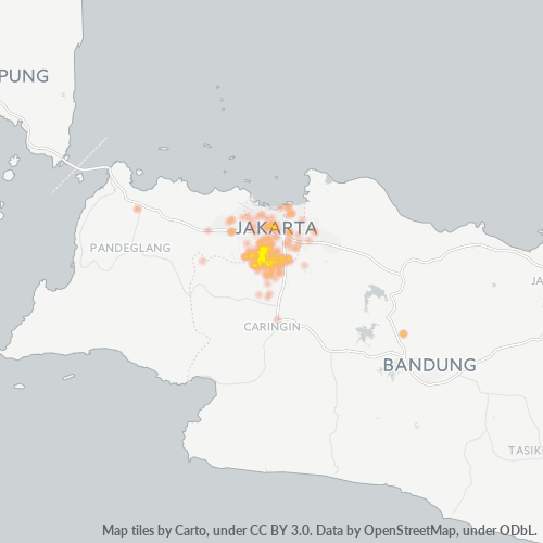 16514 Peta Panas Densitas Bisnis