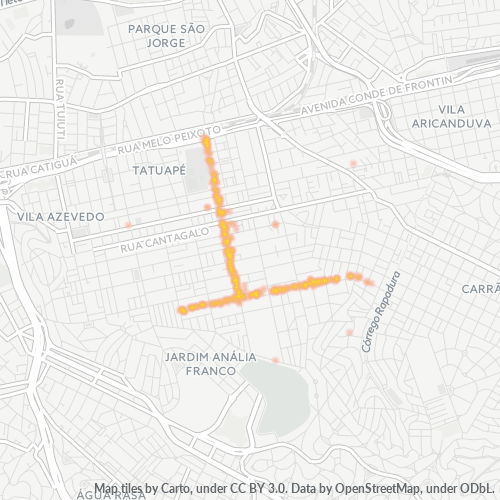 03312-000 Heatmap de Densidade da Empresa