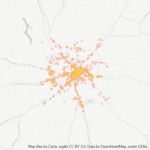 42276 Business Density Heatmap