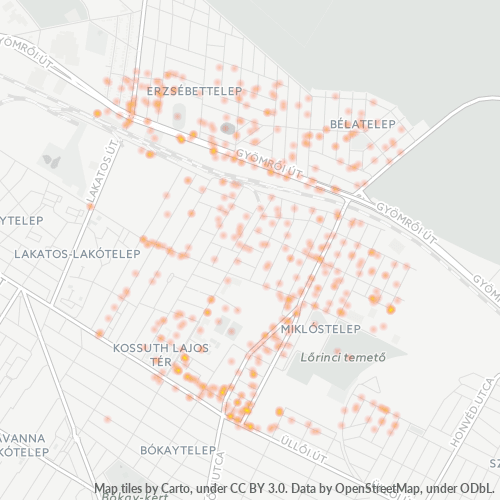 1183 Vállalati sűrűségi térkép