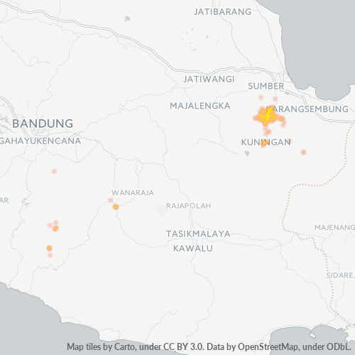 45556 Peta Panas Densitas Bisnis