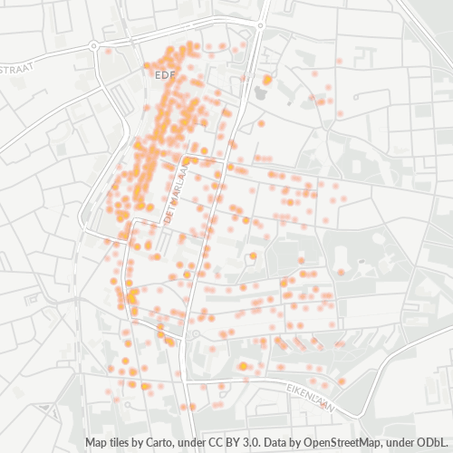 6711 Heatmap Bedrijfsdichtheid