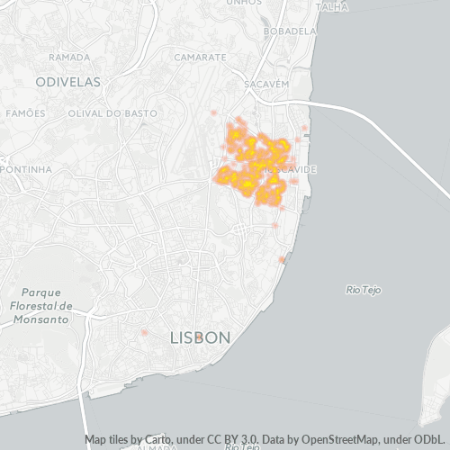 1800 Heatmap de Densidade da Empresa